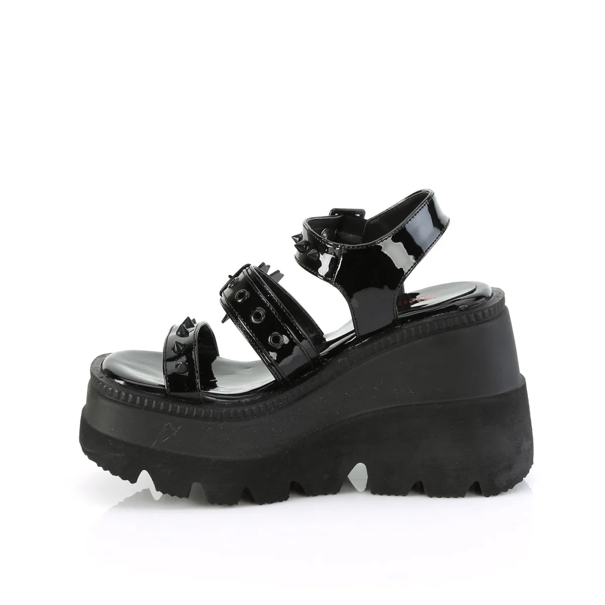 4 Inch Platform SHAKER-13 Black Patent