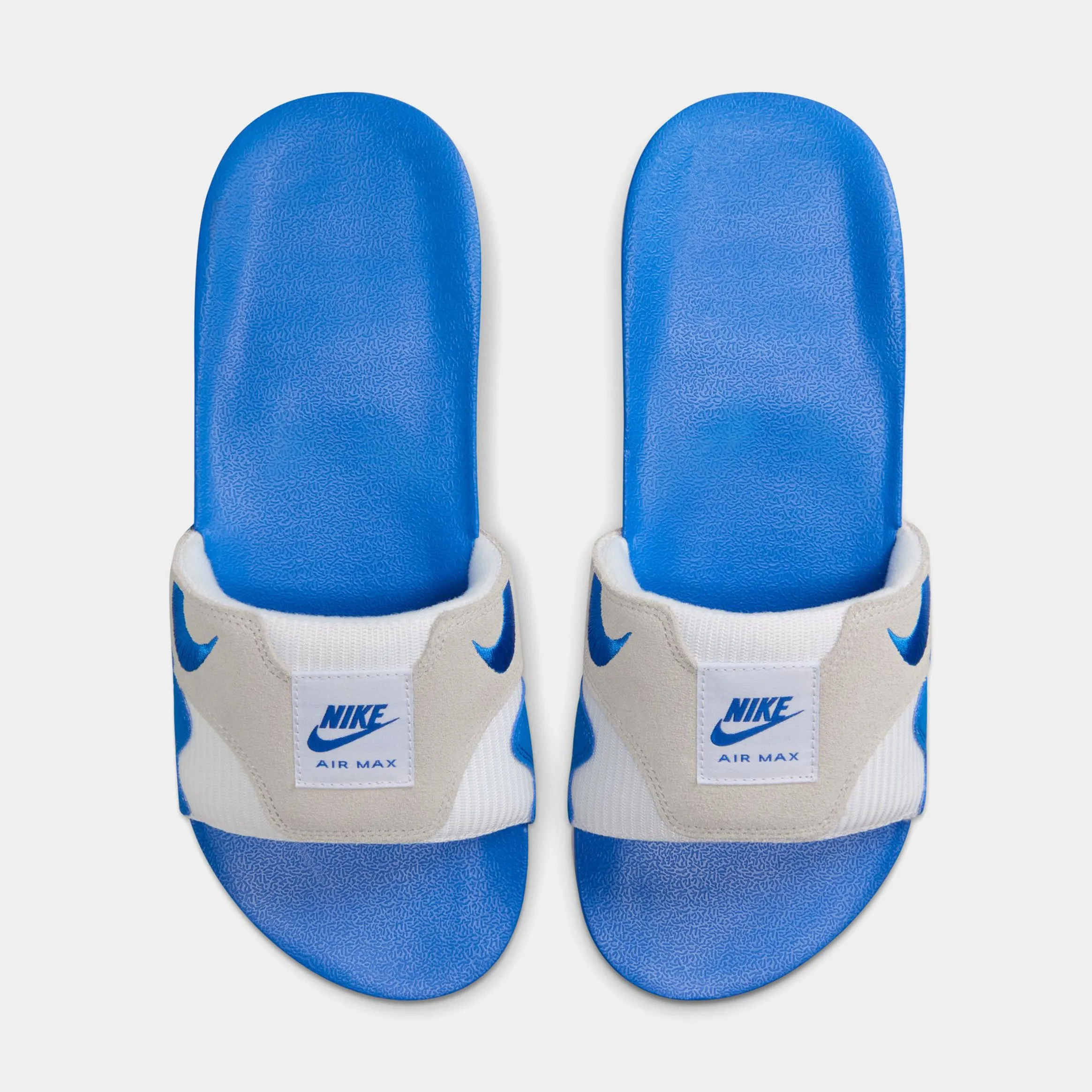 Air Max 1 Slide Mens Sandals (Blue/Grey)