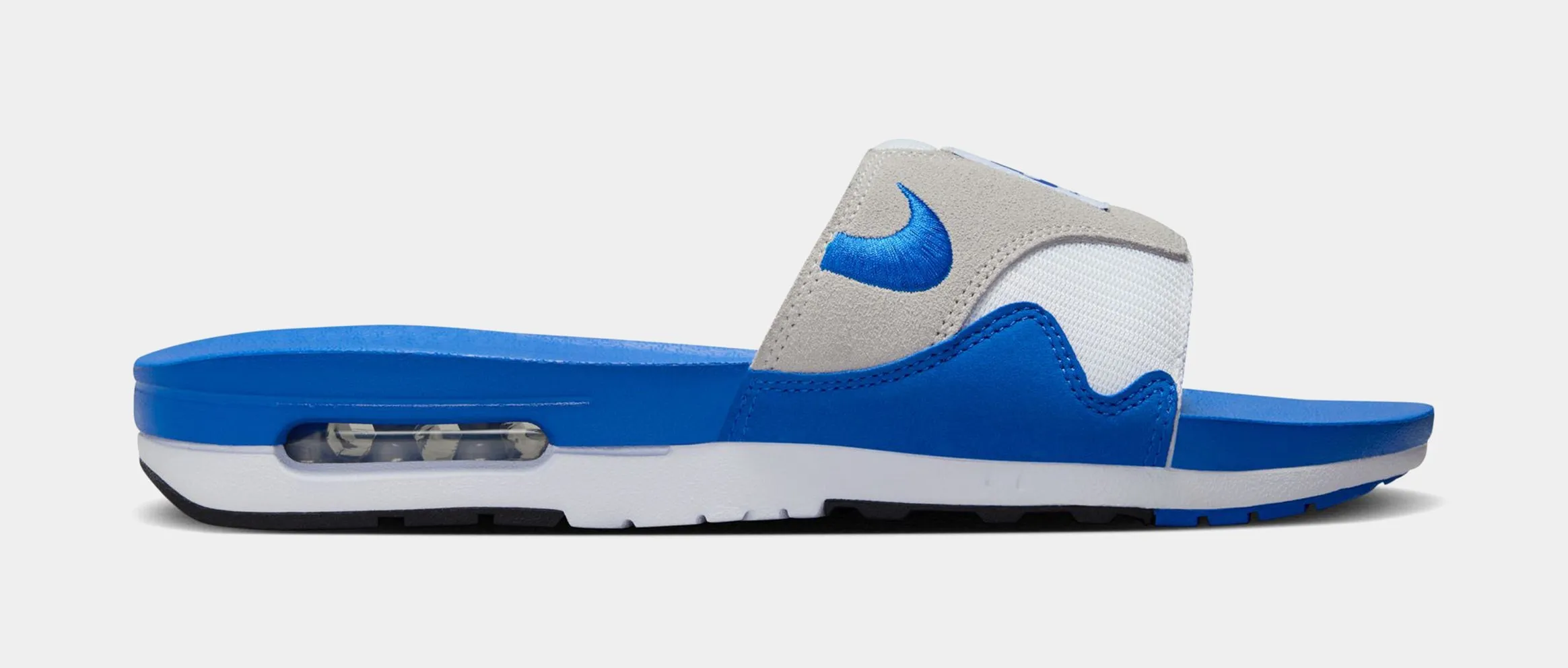 Air Max 1 Slide Mens Sandals (Blue/Grey)