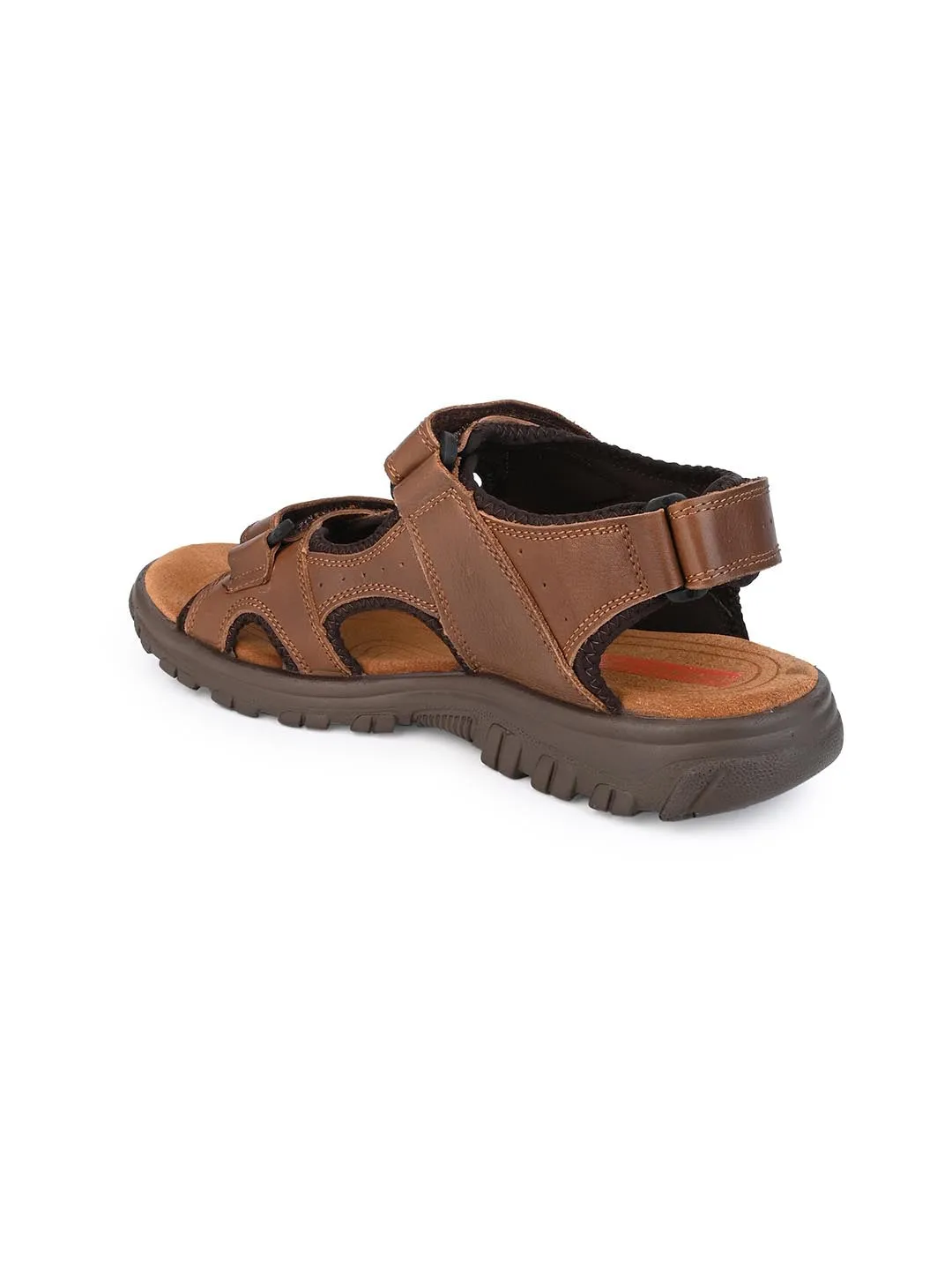 Alberto Torrresi Men Dark Tan 73834 Sport Sandal