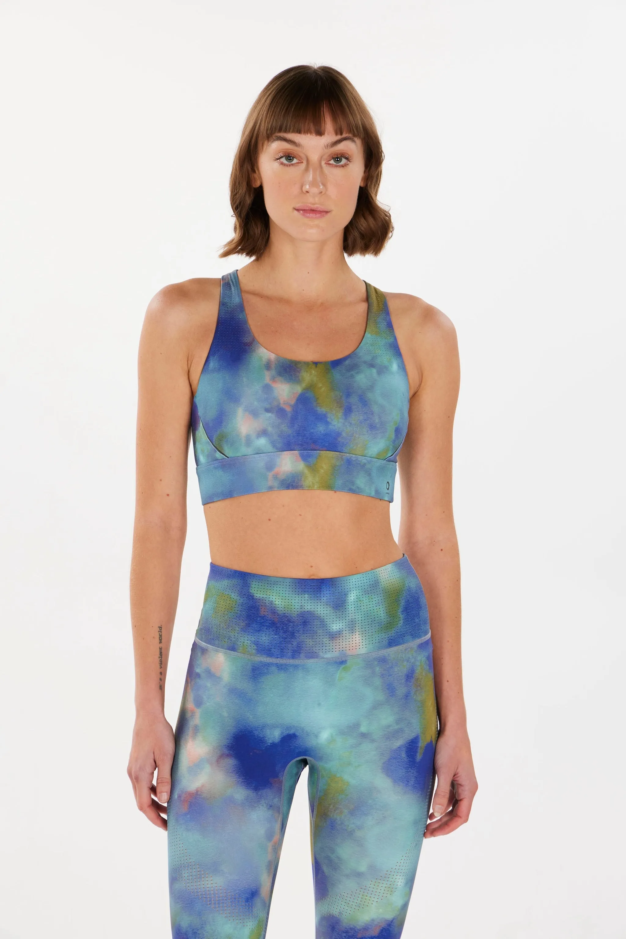 ALRN VENTILATED BACK CROP BRA