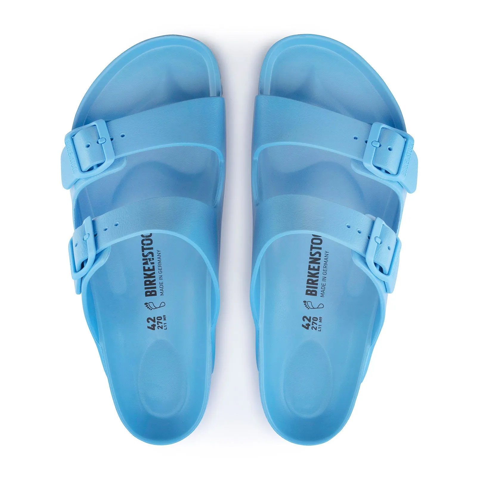 Birkenstock Arizona EVA Slide Sandal (Men) - Sky Blue