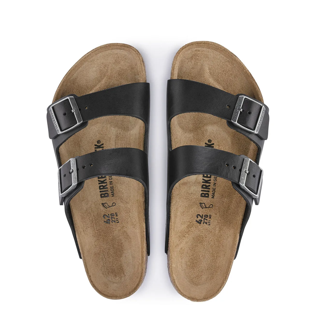 Birkenstock Arizona Regular Sandal Vintage Wood Black