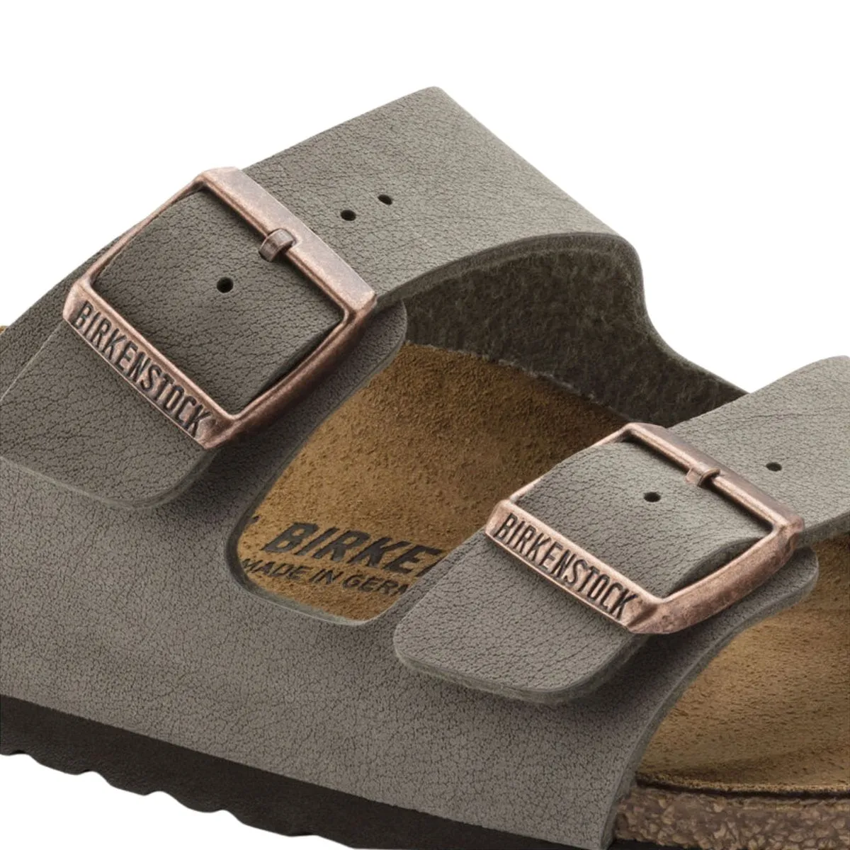 Birkenstock Women's Arizona Birkibuc Stone