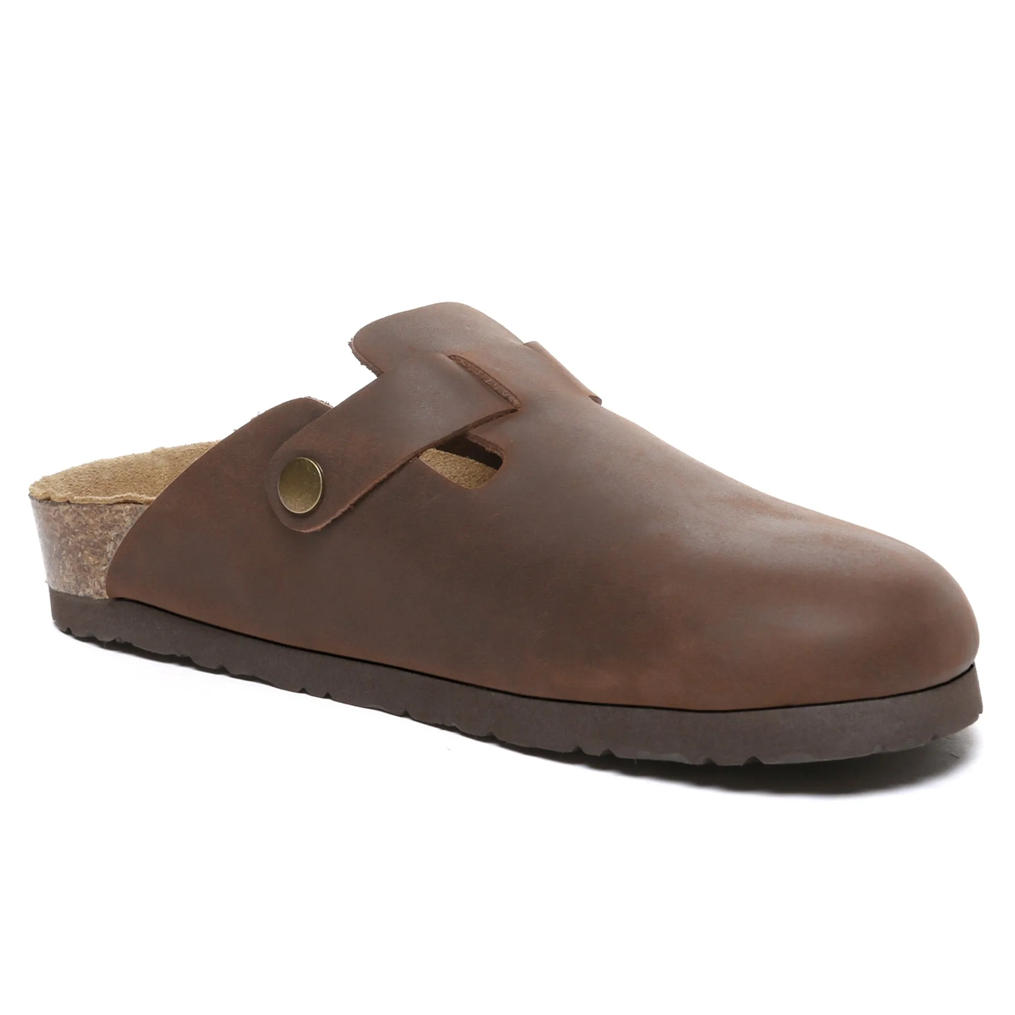 Birkie Men Leather Slippers