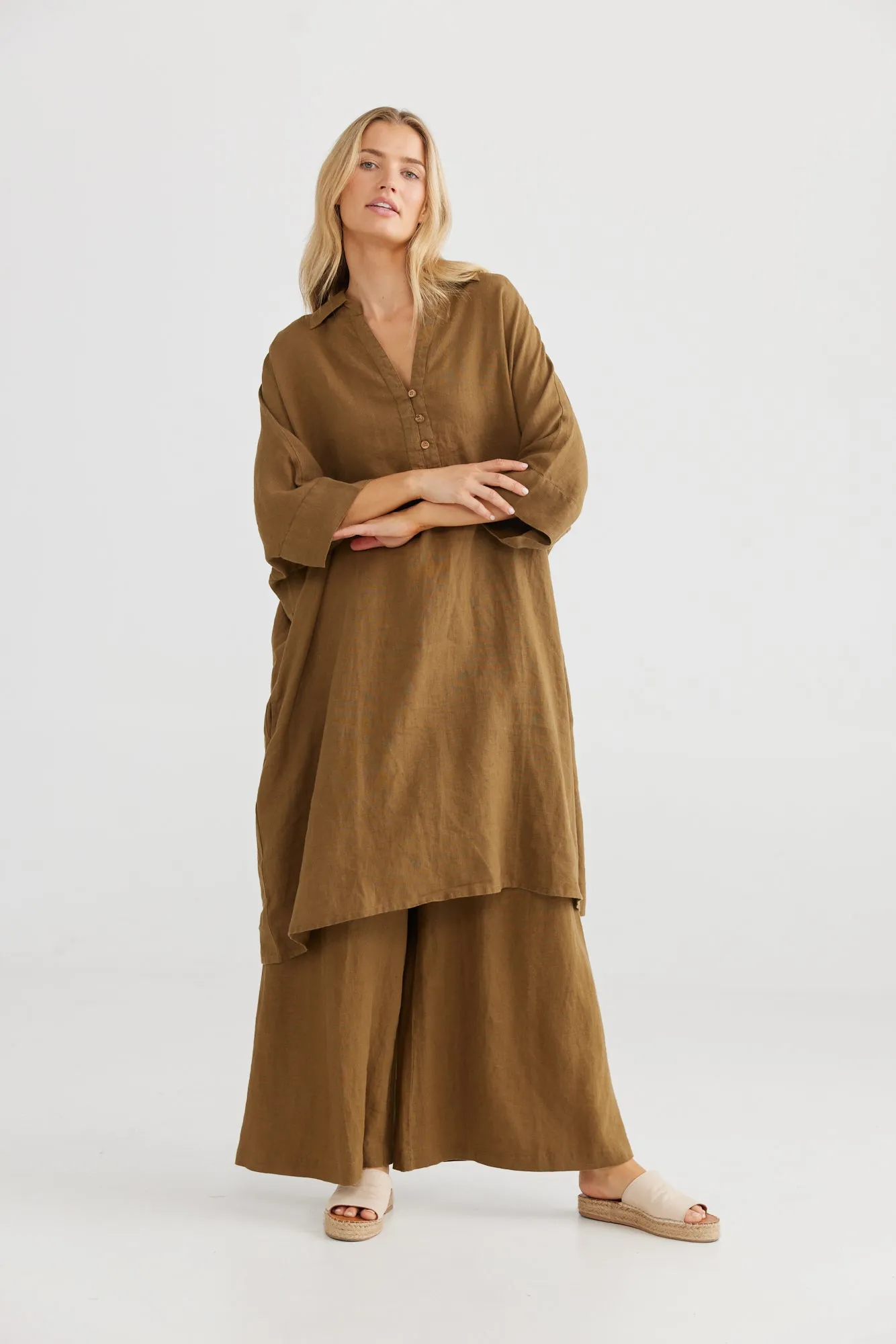 Casablanca Tunic - Basil