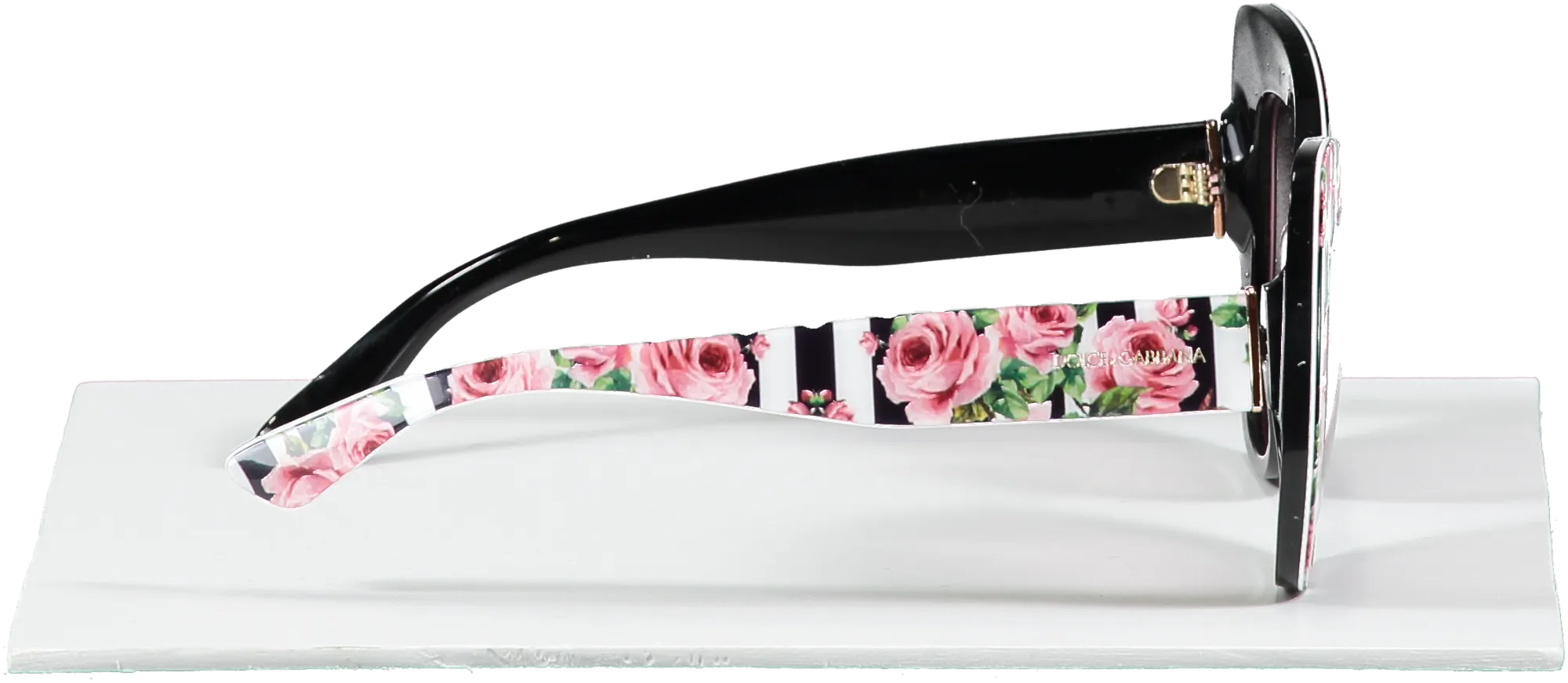 Dolce & Gabbana Pink Limited Edition Rose Collection Sunglasses  in case