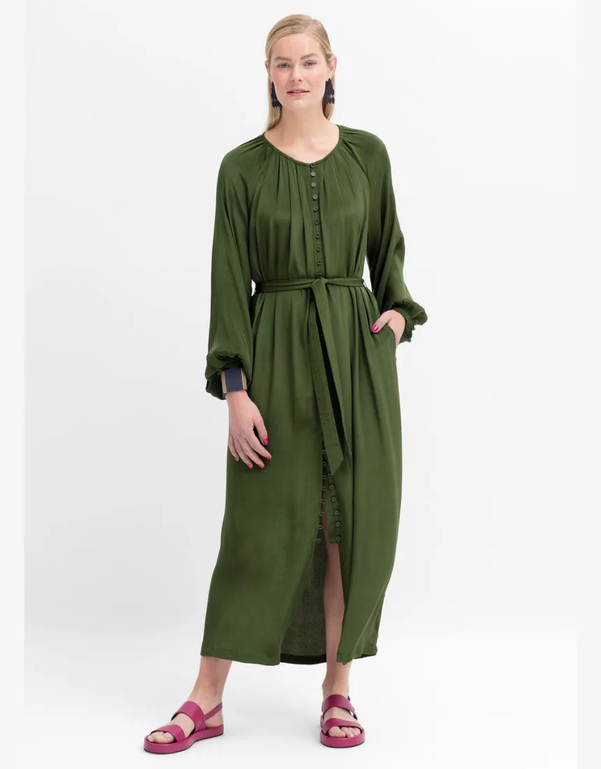 Elk - Osten Shirt Dress Olive