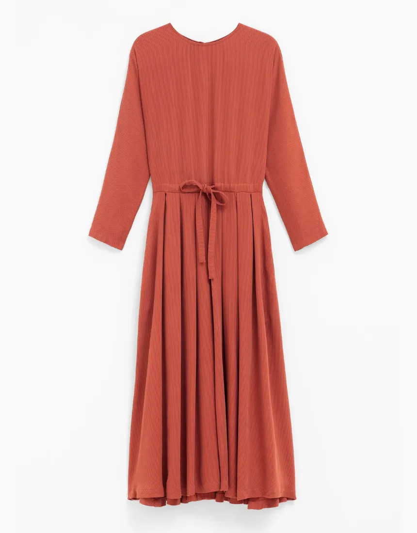 Elk - Sira Dress Cinnamon