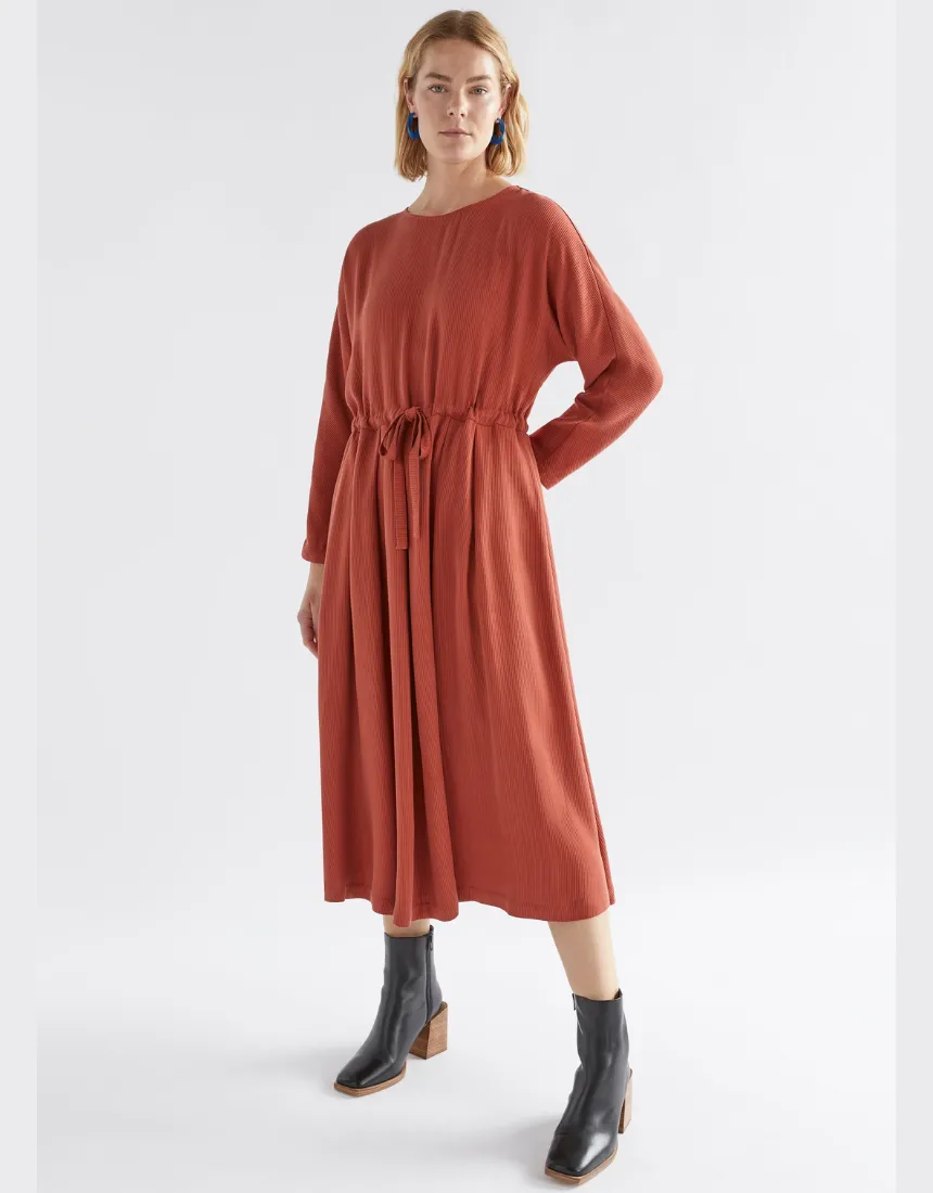 Elk - Sira Dress Cinnamon