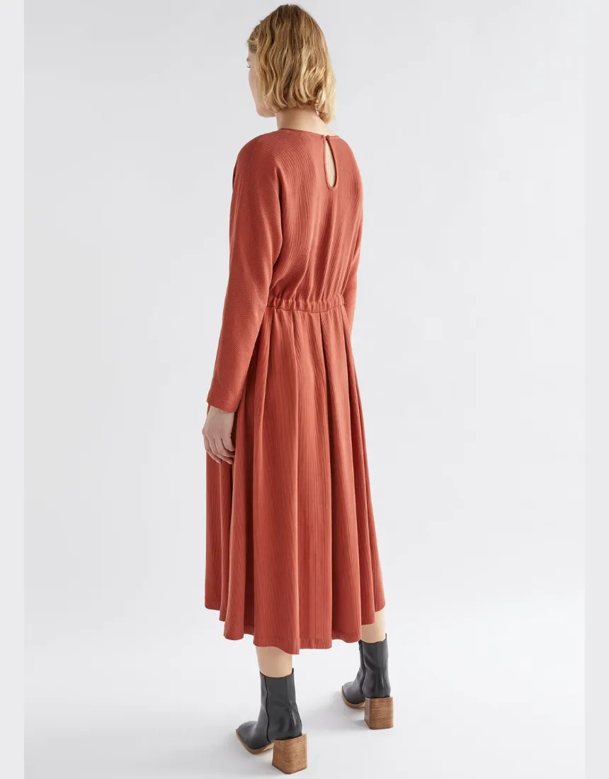 Elk - Sira Dress Cinnamon