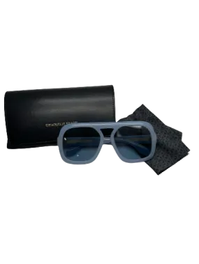 Emmanuelle Khan Blue Ek 1997 Sunglasses One Size