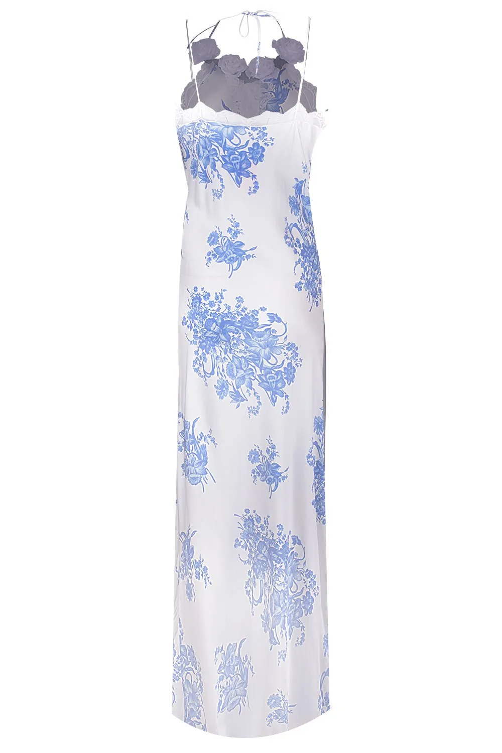 Floral Applique Maxi Dress