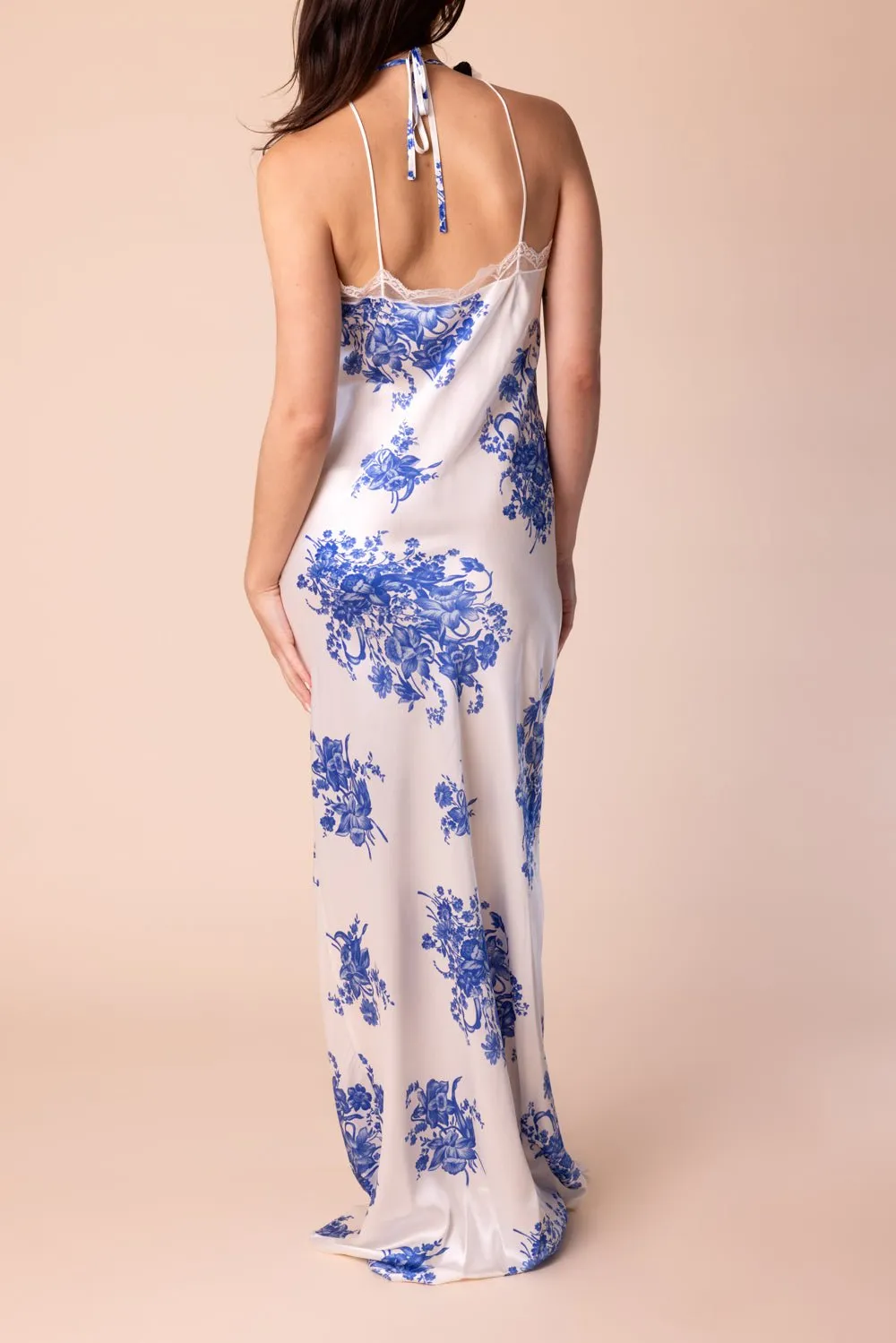 Floral Applique Maxi Dress