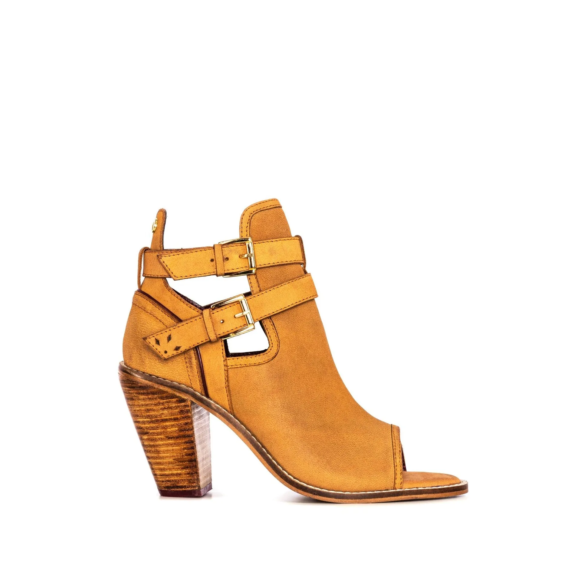 ISABELLA TAN HEELED SANDAL