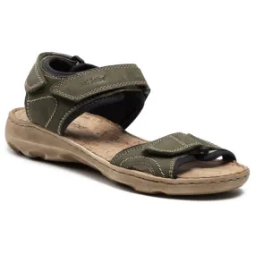 Josef Seibel, Lene 01, Sandal, Leather, Olive-Kombi