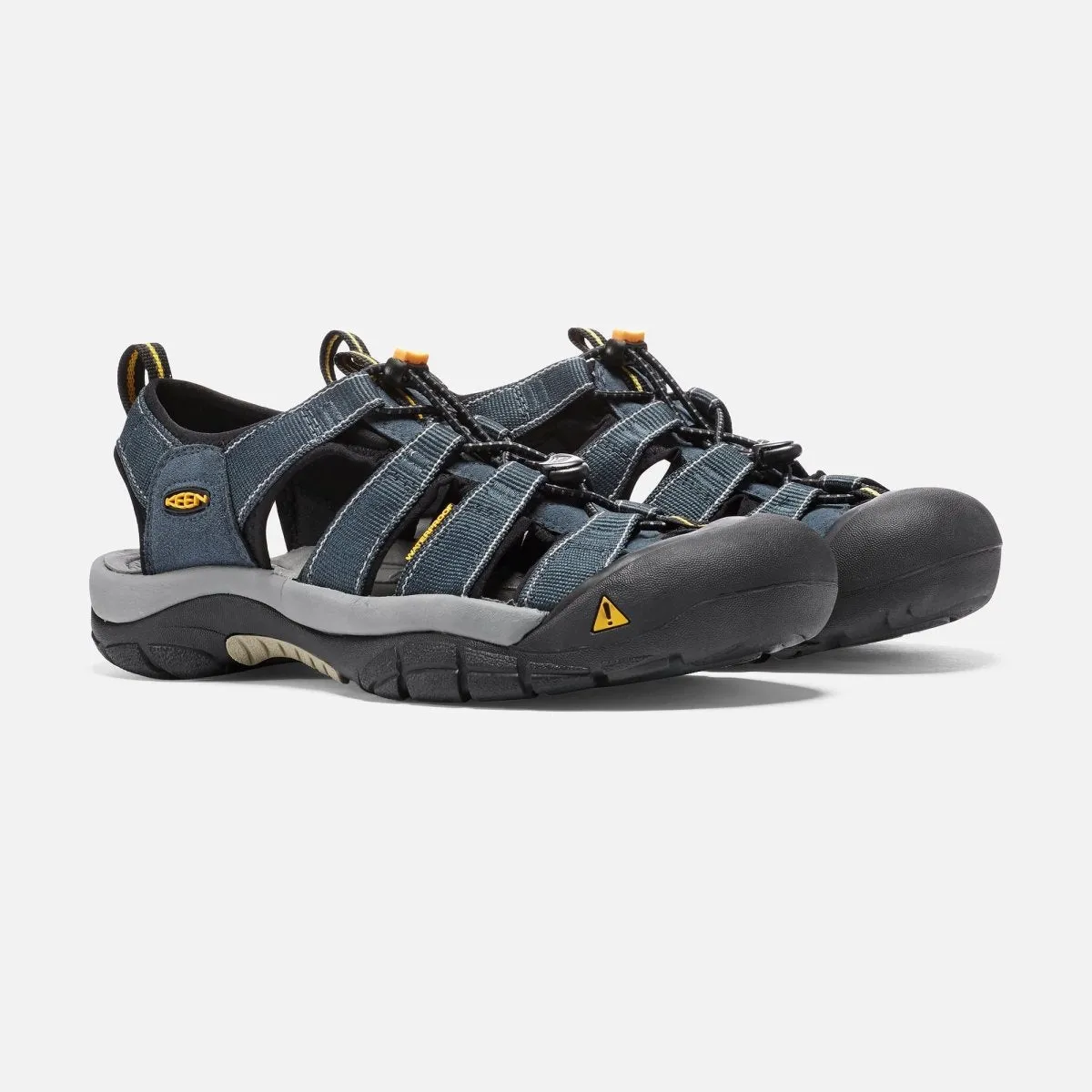 Keen Men's Newport H2 Navy/Grey Fabric Water Friendly