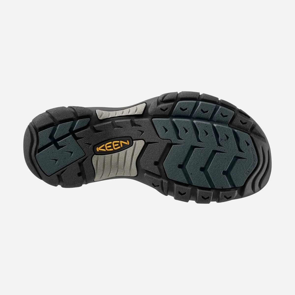 Keen Men's Newport H2 Navy/Grey Fabric Water Friendly