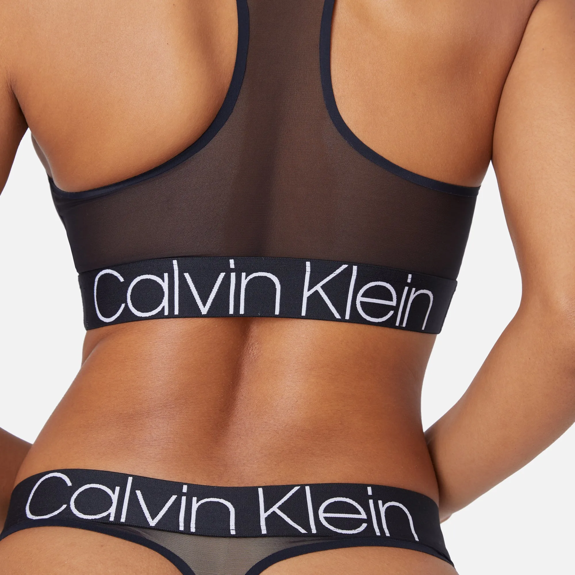 Kith Women for Calvin Klein Mesh Racerback - Black