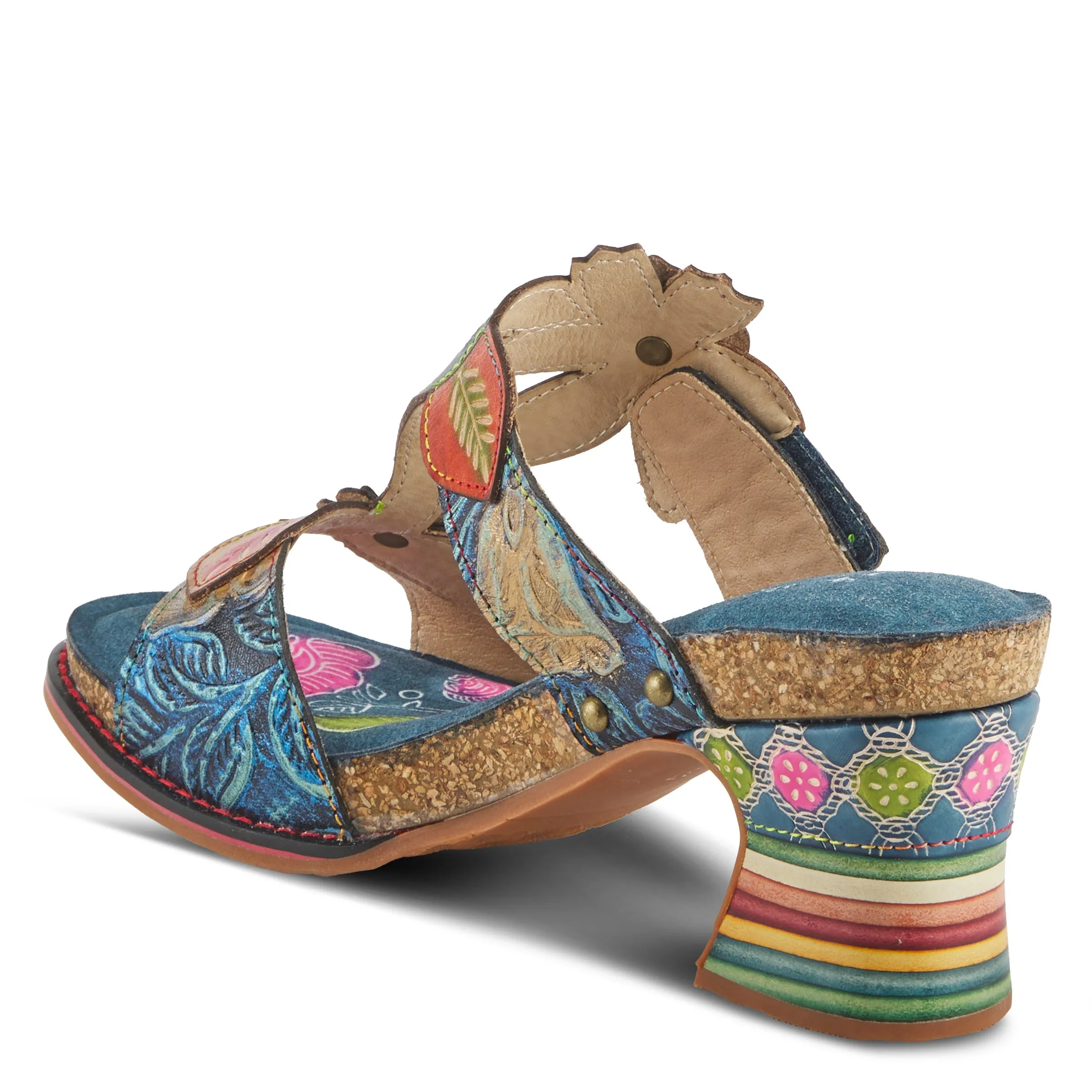 L'ARTISTE ROSSIE HEELED SANDALS