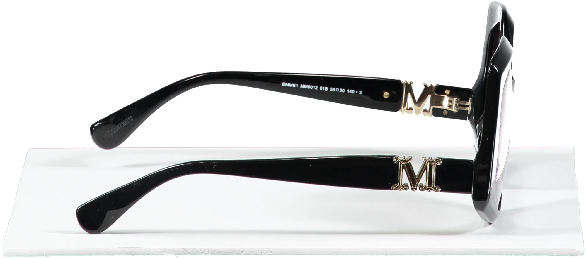 Max Mara Black Emme1 Sunglasses  in case