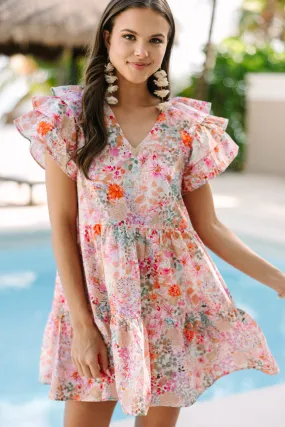 Near To Your Heart Pink Floral Dress