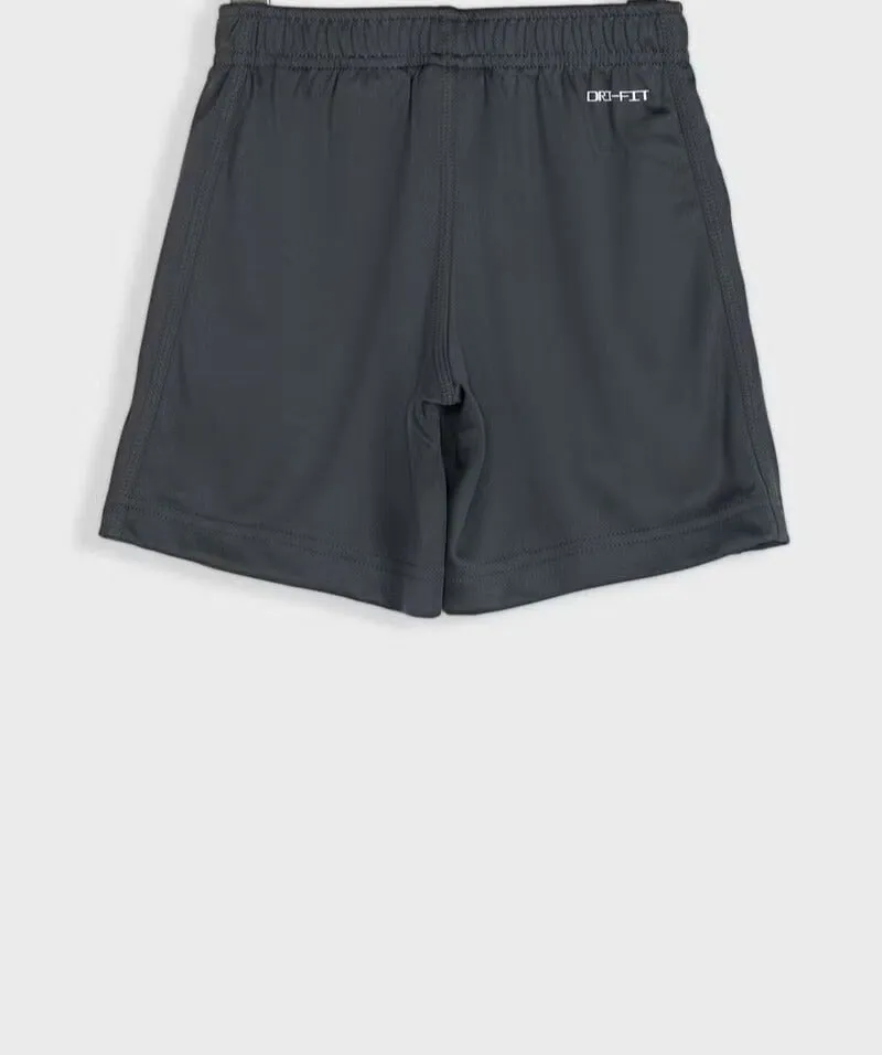 NIKE JUNIOR PERFORMANCE DARK GREY SHORTS