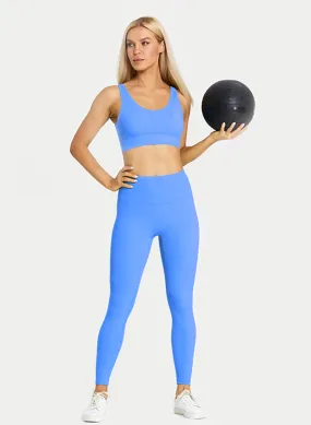 Olivia Performance Bra - Sky Blue