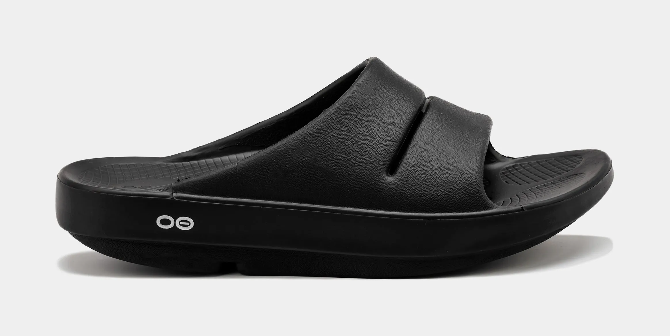 OOAHH Slides Mens Sandals (Black)