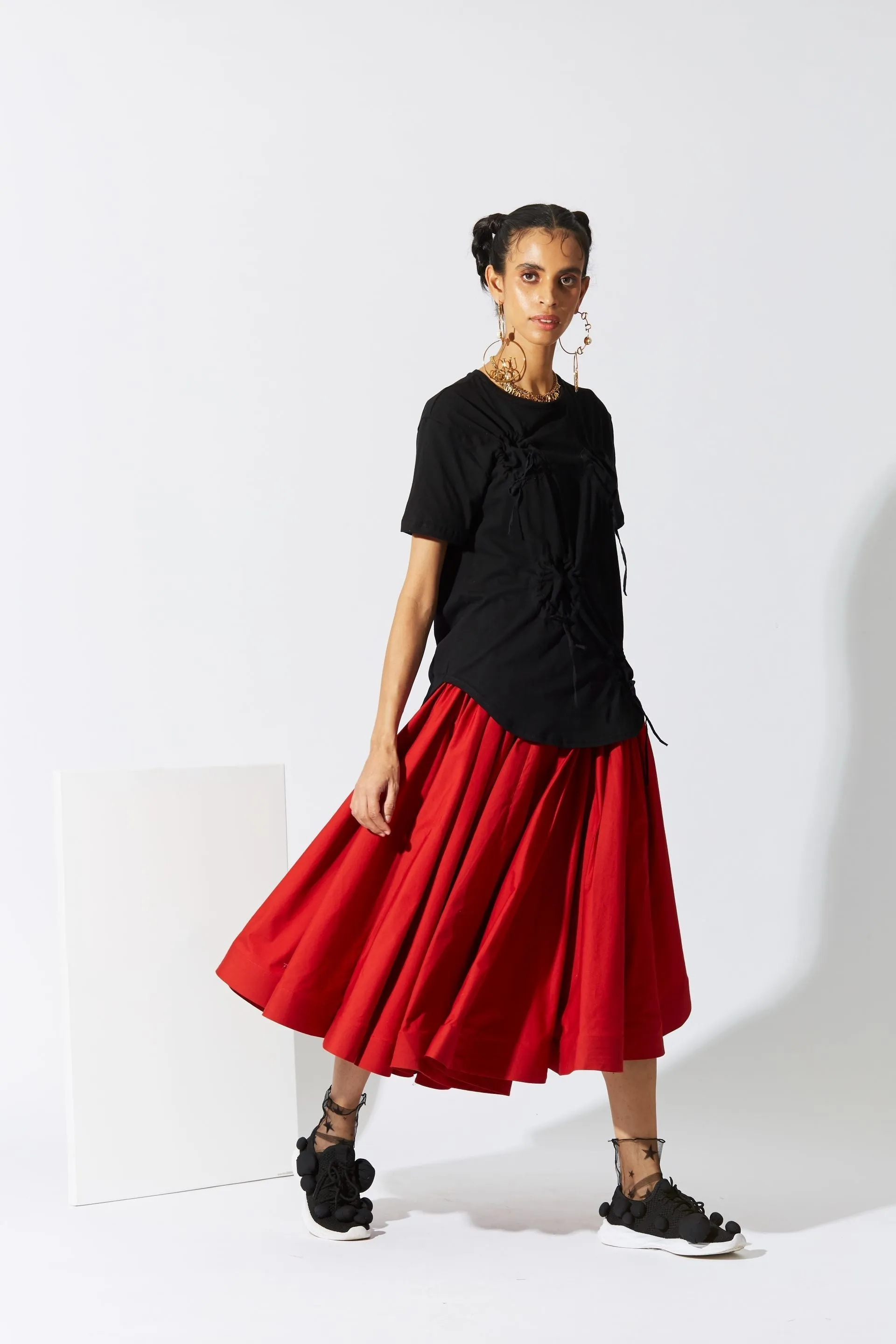 QUOD SLIP SKIRT