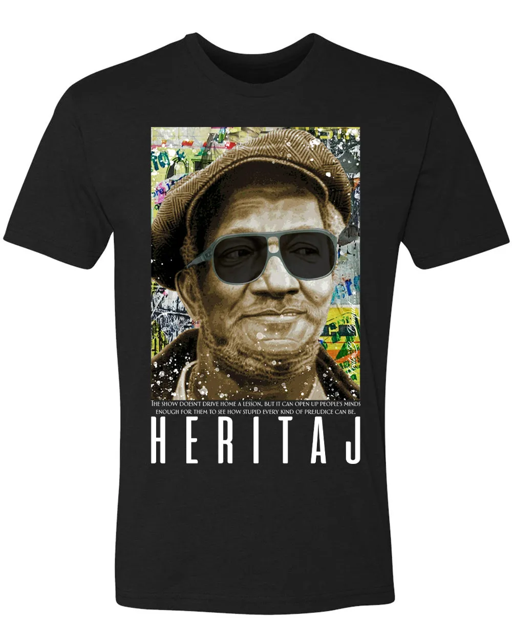 REDD FOXX-ABSTRACT ART MURAL TEE