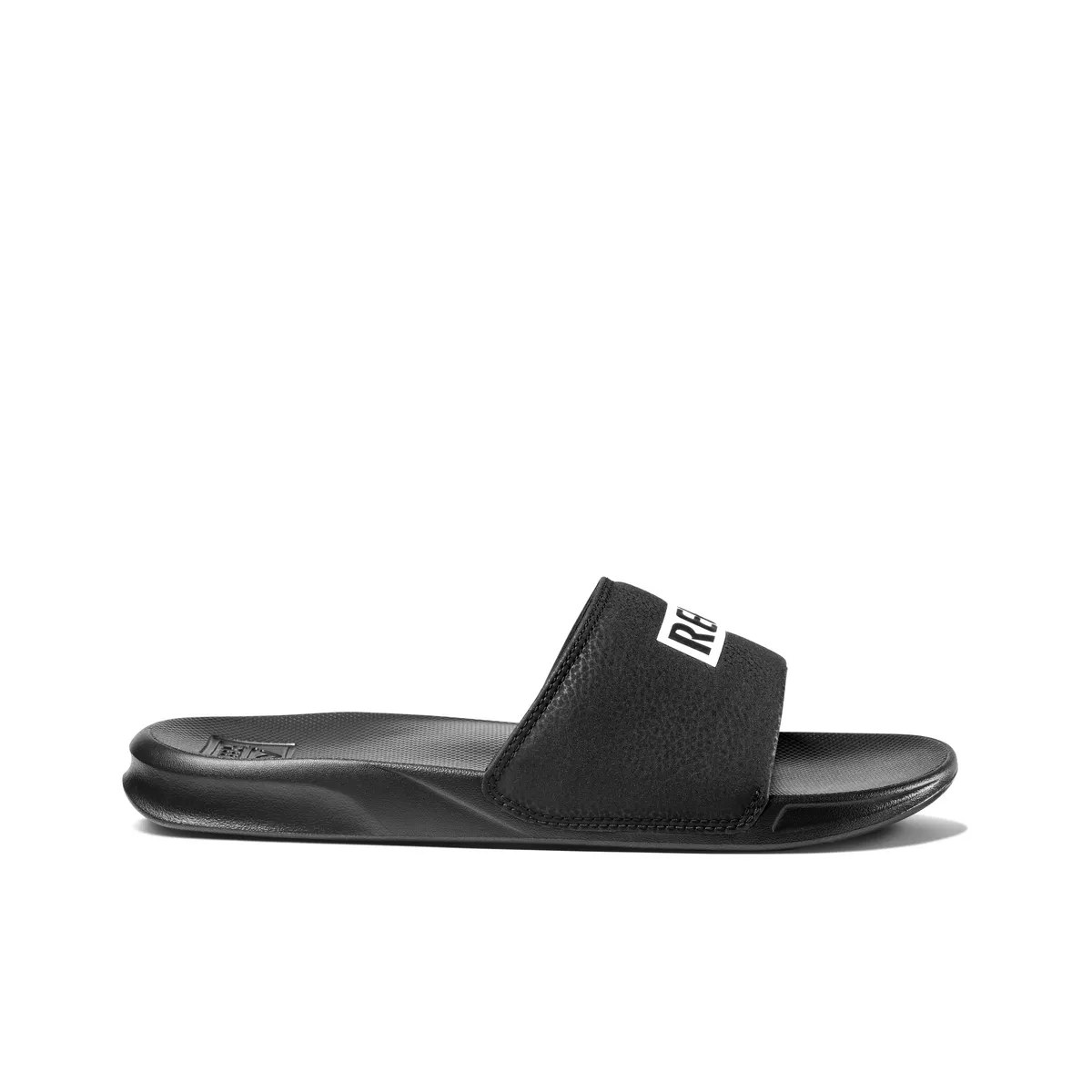 Reef One Slide Reef Black White   