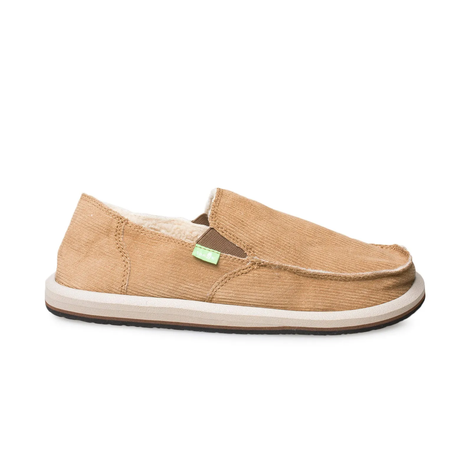 Sanuk Vagabond Chill Tan Shoes - Men's