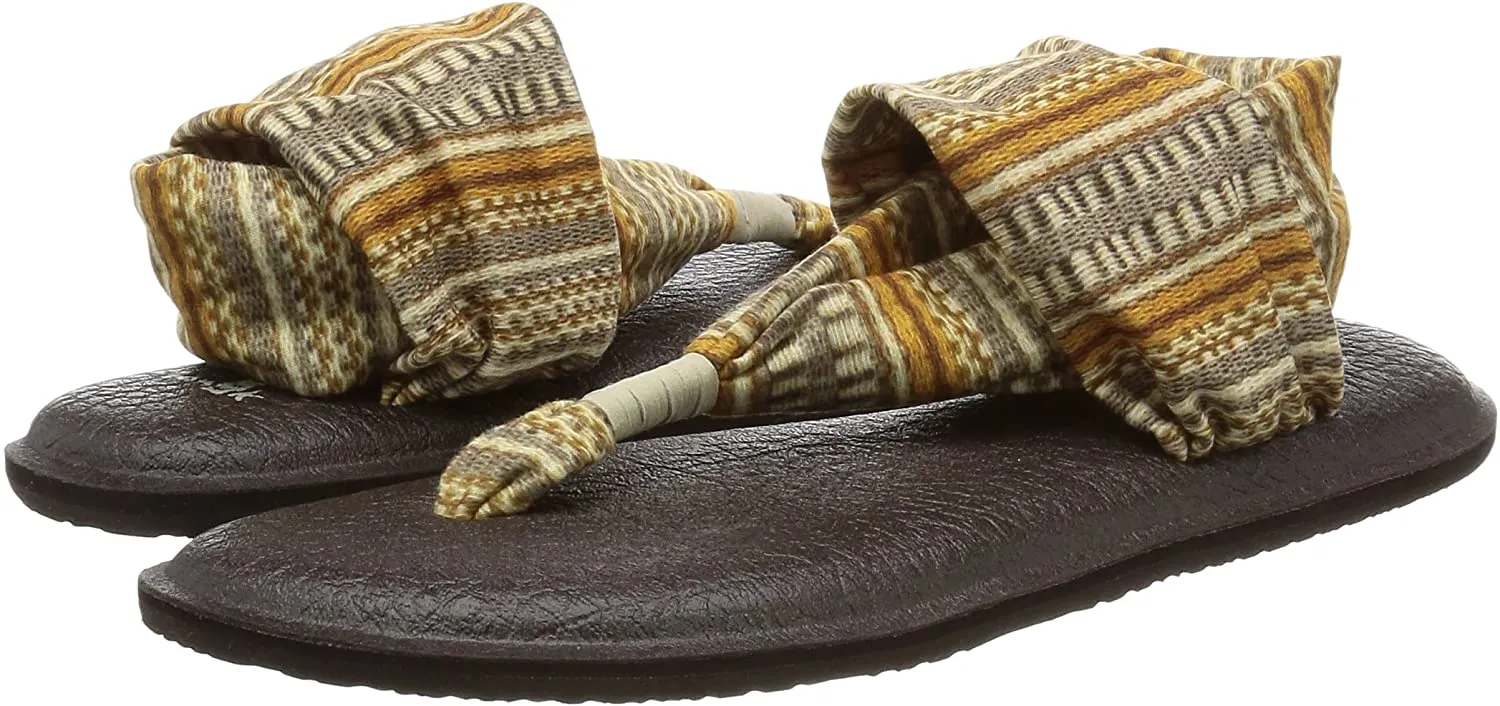 Sanuk Women's Yoga Sling 2 Natural Bayridge Blanket Sandals - Women's