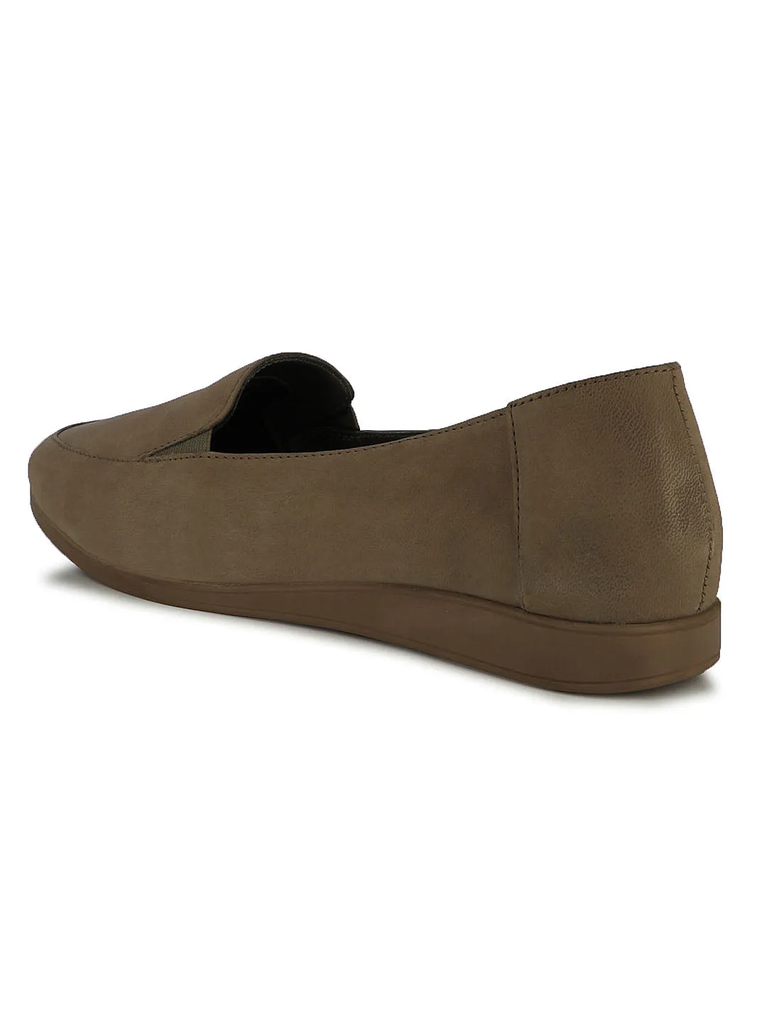 Soothe  Natural Leather Slip-Ons