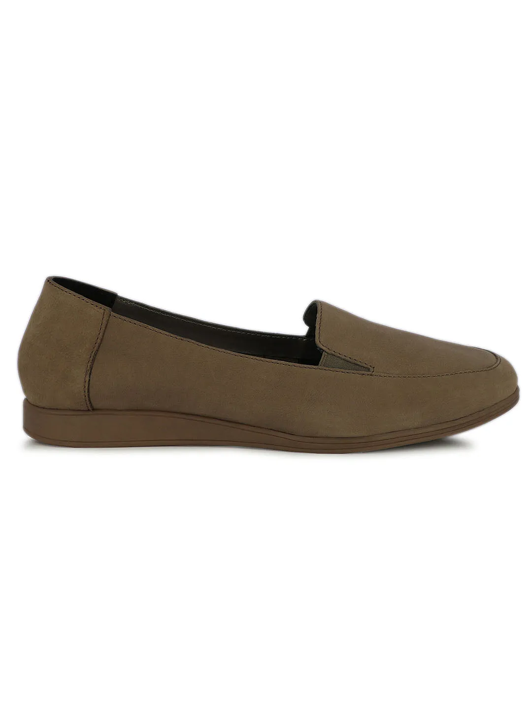 Soothe  Natural Leather Slip-Ons