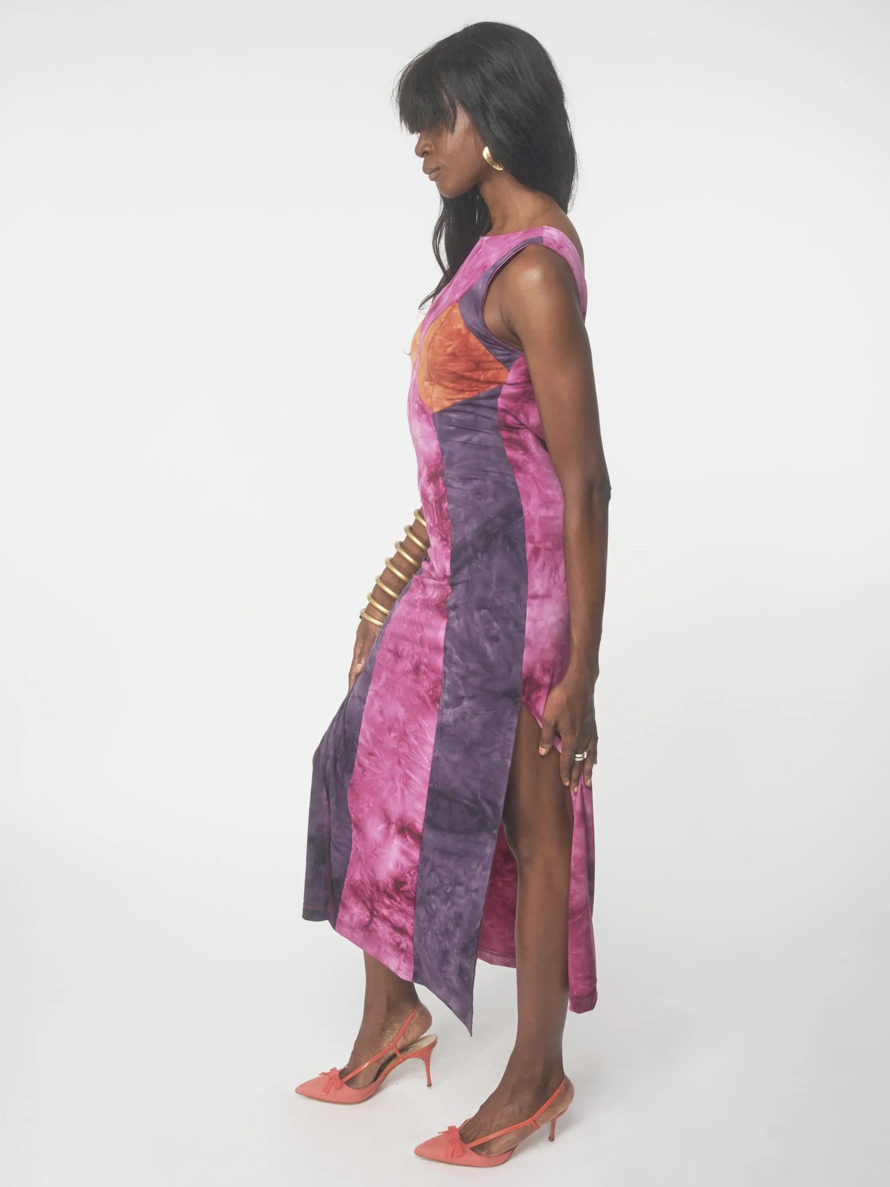 Sur Dress in Tie Dye Mix