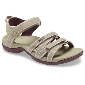 Teva Womens Tirra Valley Plaza Sandals in Taupe and Vineyard Wine