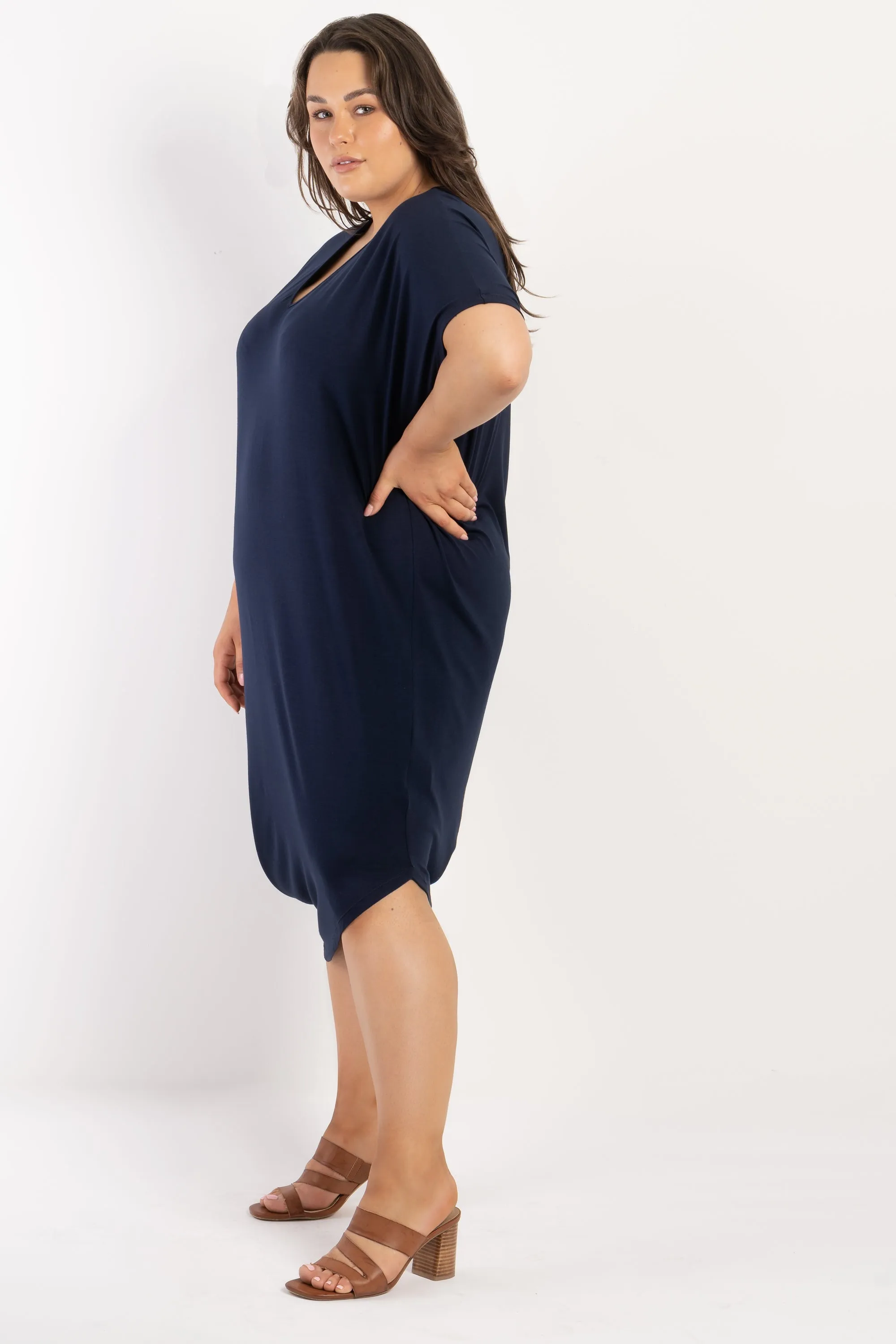 Thorn In My Side Dress - Dark Navy - LAST ONES - S(14/16) & XL(24/26)