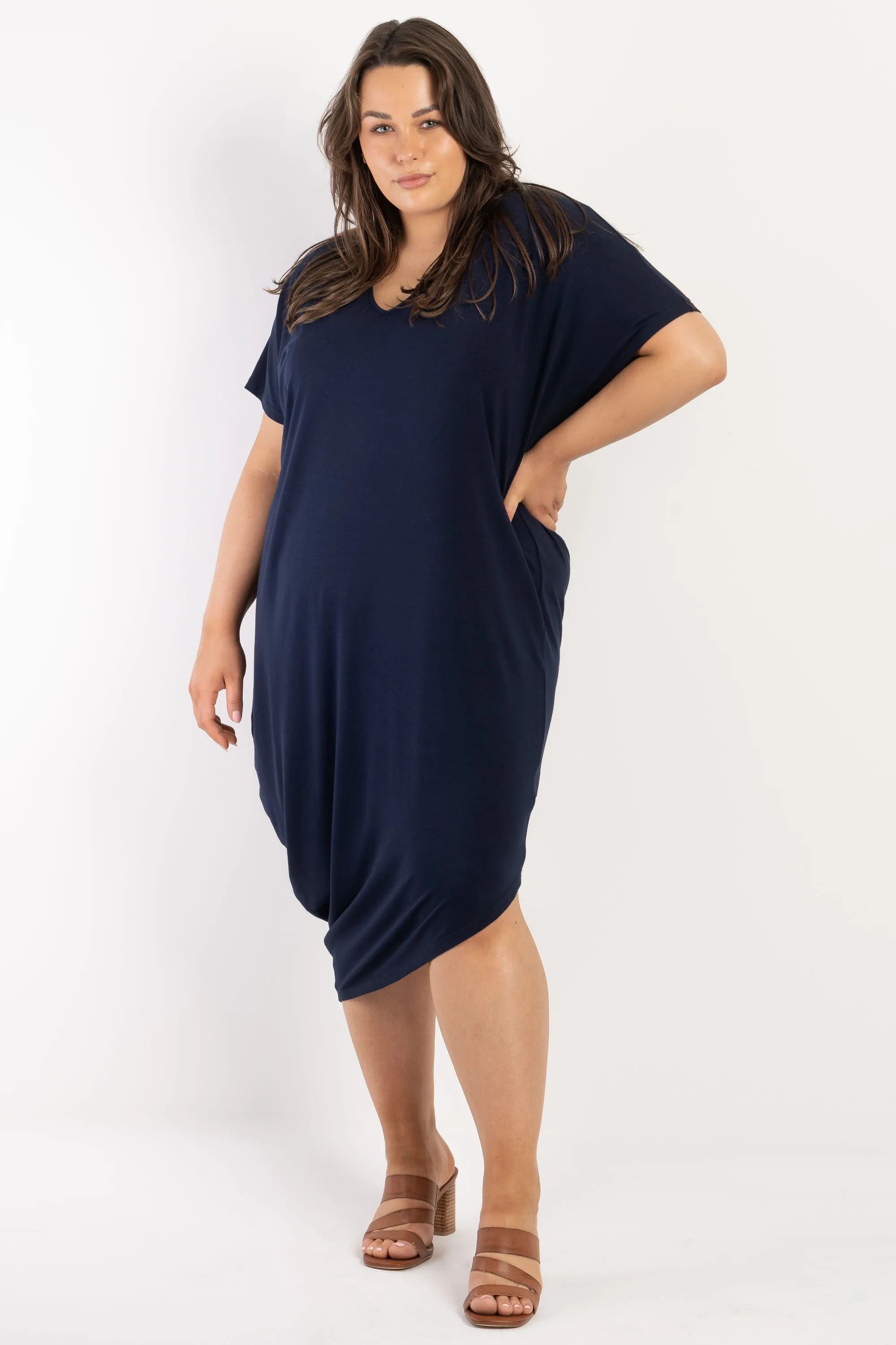 Thorn In My Side Dress - Dark Navy - LAST ONES - S(14/16) & XL(24/26)