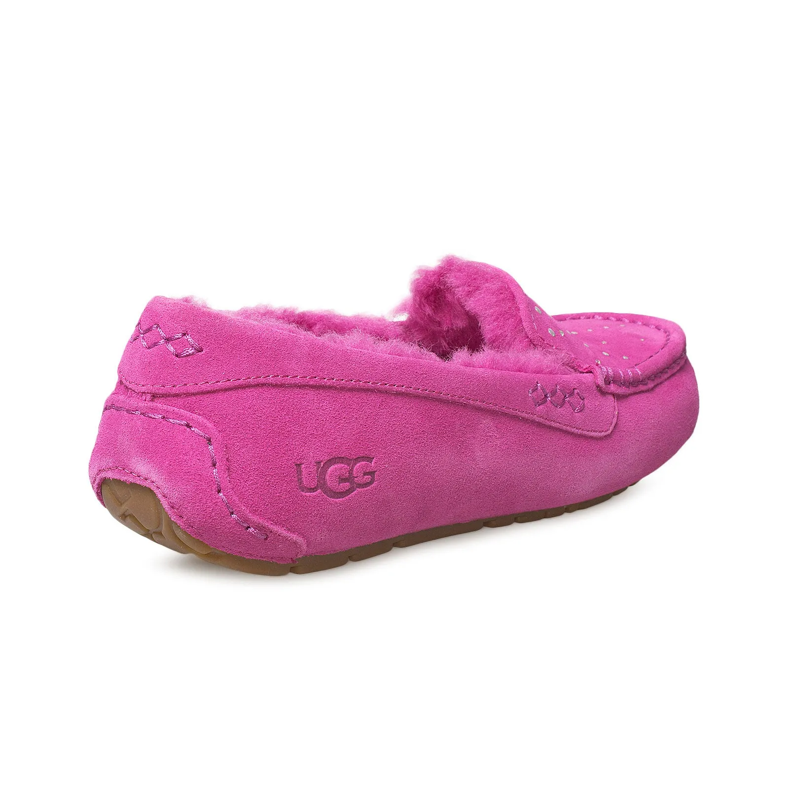 UGG Ansley Studded Fuchsia Slippers - Women's