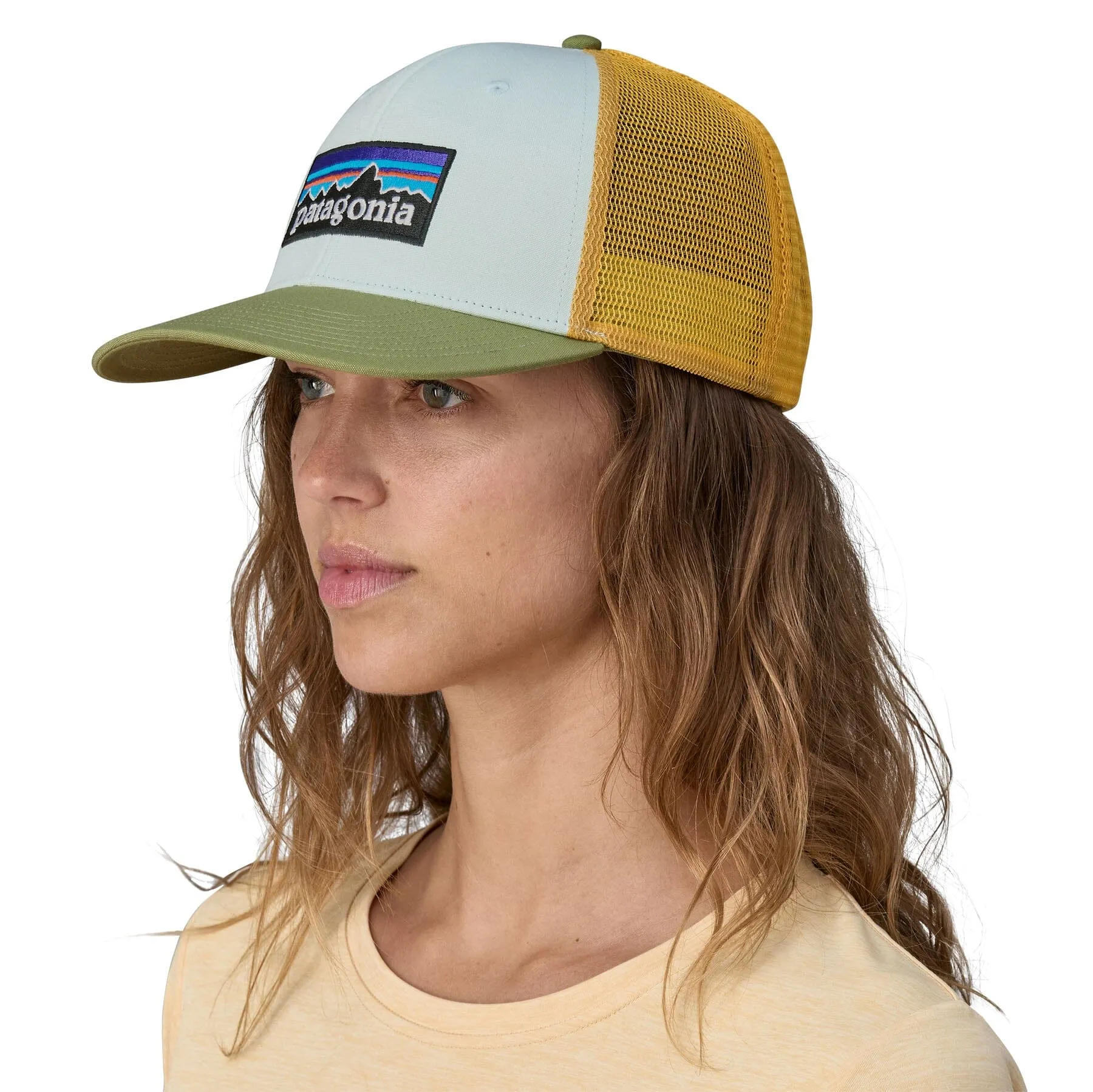 Unisex P-6 Logo Trucker Hat - Organic Cotton