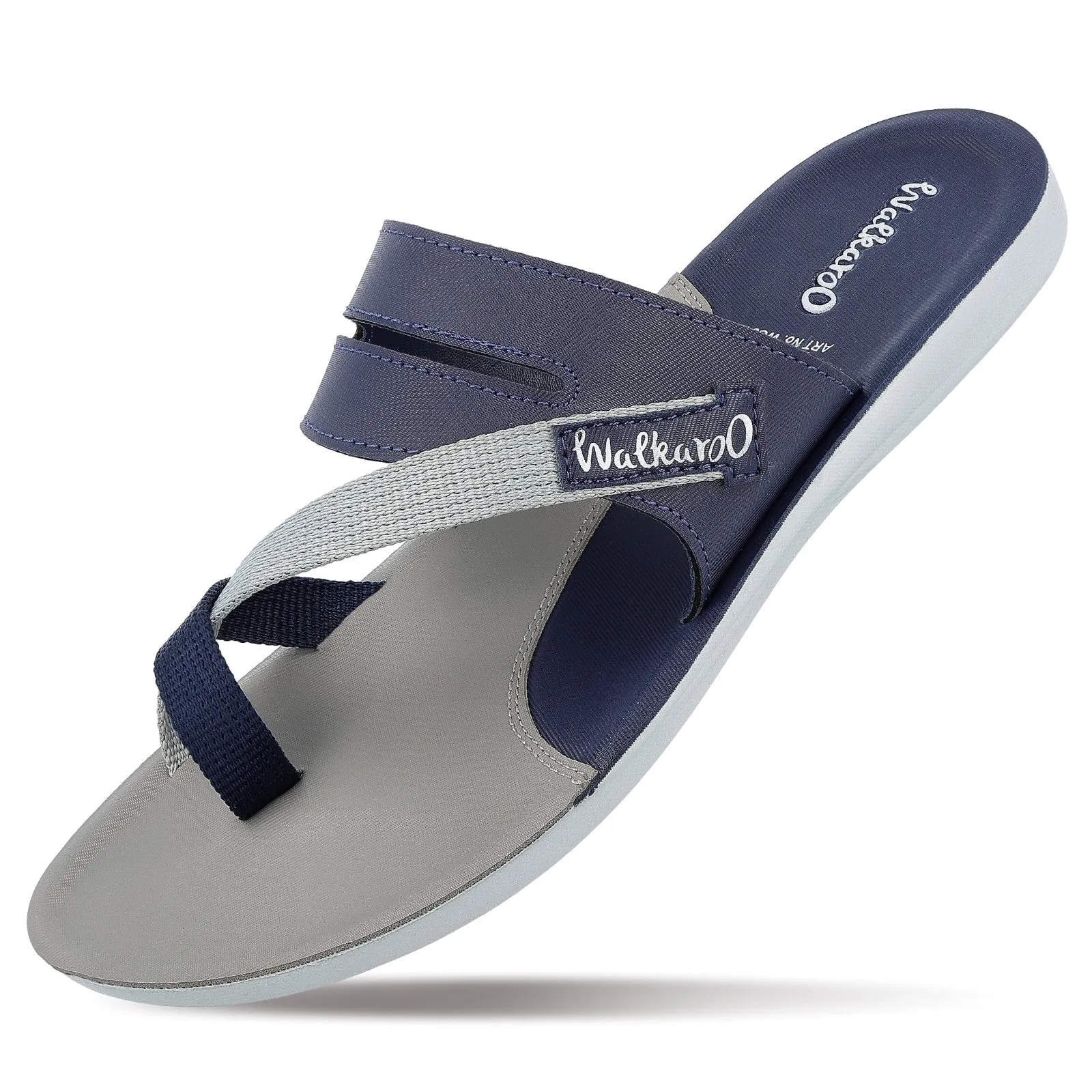 Walkaroo Men Sandal  - WG5451 Blue Grey