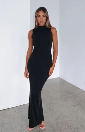 What It Is Maxi Dress Black