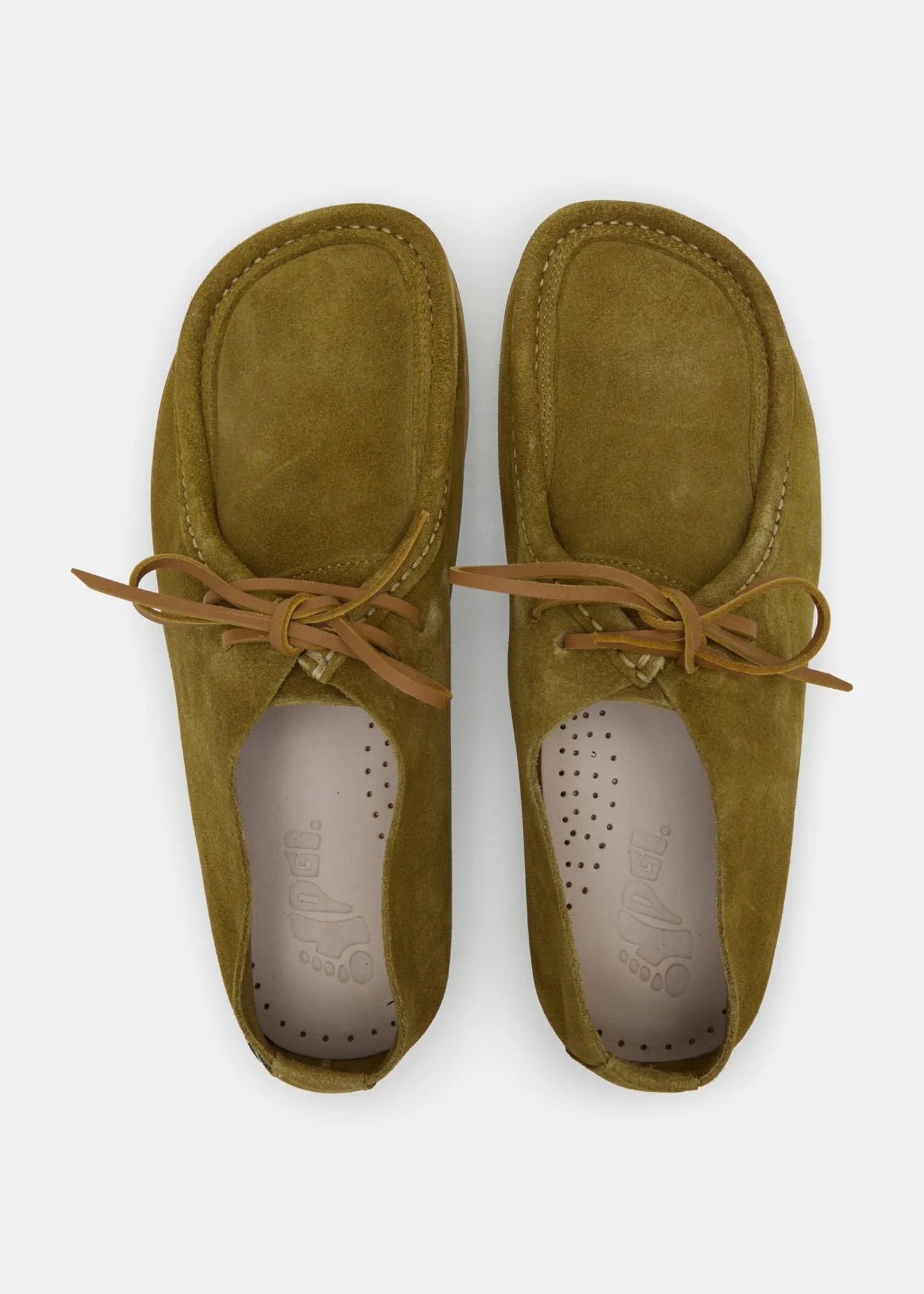 Willard II Suede Shoe On EVA - Moss Green