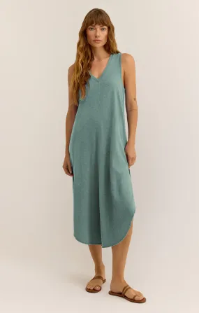 Z Supply The Reverie Slub Dress - Sea Pine